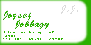 jozsef jobbagy business card